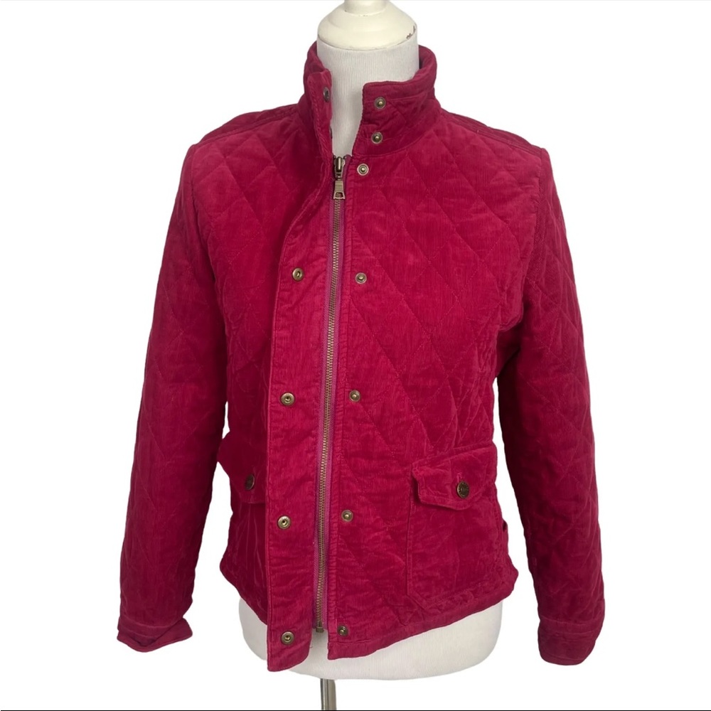 Eddie Bauer // Corduroy Quilted Short Chore Jacket